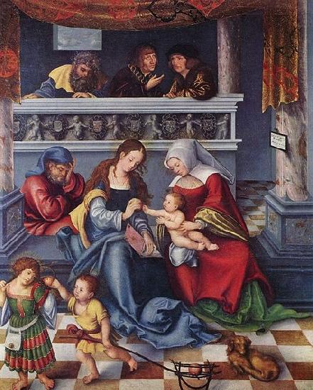 Lucas Cranach the Elder Torgauer Ferstenaltar Germany oil painting art